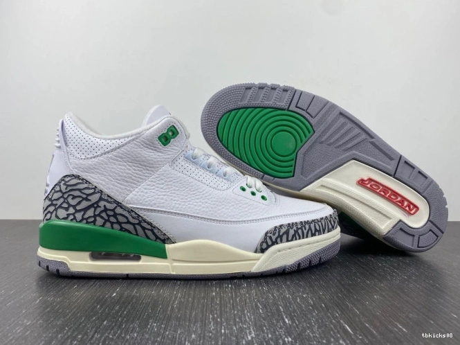 Cheap TBkick (W) Jordan Green Retro CK9246-136 3 Lucky 0805